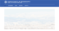 Desktop Screenshot of parkernephrology.com